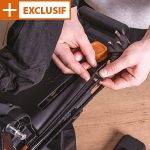 Scie à onglet coulissante multi-matériaux 255 mm 2000 W biseau 0–45° onglet 50–50°