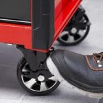 Servante d’atelier 7 tiroirs charge 150 kg 69,6 x 47,2 x 97,6 cm verrouillage central roues avec freins