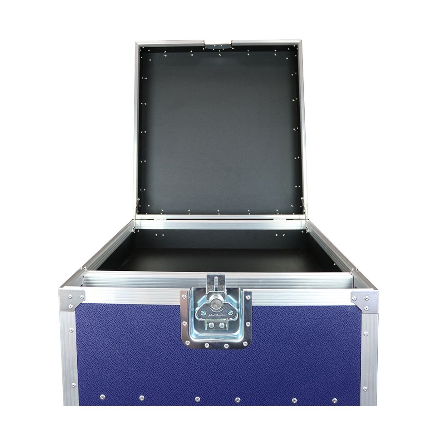 Malle de concours en bois avec 2 porte-selles et tiroir amovible