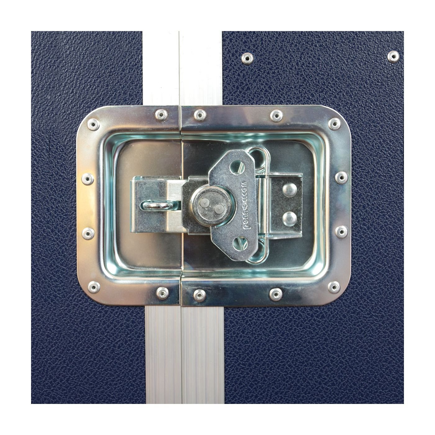 Malle de concours en bois avec 2 porte-selles et tiroir amovible