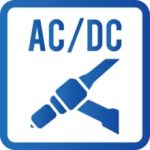 Poste à souder TIG AC DC 180 A 230 V avec affichage numérique