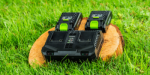 Tondeuse sans fil 37 cm 2×20 V avec bac et mulching
