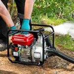 Pompe à eau à essence 5,5 CV débit 30 000 l/h raccord 2&Prime; aspiration 7 m refoulement 30 m