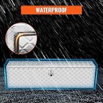 Boîte à outils camion aluminium 152,4 x 61 x 61 cm avec serrure