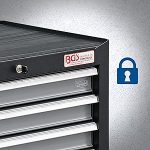 Servante d’atelier 7 tiroirs avec 120 outils charge 200 kg