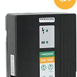 Électrificateur de clôture 230 V 10 200 V énergie 11 J affichage LED technologie impulsion longueur clôture jusqu’à 80 km