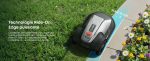 Robot tondeuse sans fil 1200 m² avec cartographie et application