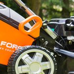 Tondeuse thermique autotractée 46 cm moteur 125 cm³ bac 55 L mulching