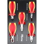 Servante d’atelier 12 tiroirs avec outils plan de travail bois et roulettes