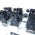 Compresseur d’air 100 L 8 bar sans huile 590 l/min 3300 W avec séparateur d’eau et réducteur de pression