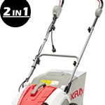 Scarificateur électrique 1500 W largeur 32 cm profondeur réglable sac 30 L 2 rouleaux