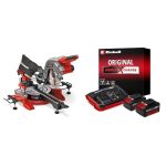 Scie à onglet radiale sans fil 36 V lame 216 mm