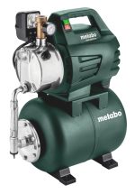 Station de pompage domestique inox 1300 W 6000 l/h 55 m réservoir 24 l