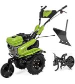 Motoculteur thermique 212 cm3 7 CV largeur 105 à 120 cm