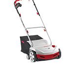 Scarificateur électrique 1300 W largeur 38 cm bac 55 L profondeur réglable 5 niveaux