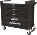 Servante d’atelier vide 6 tiroirs plateau galvanisé fermeture centralisée