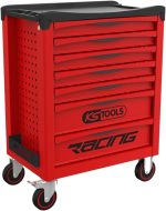 Servante d’atelier vide 6 tiroirs plateau galvanisé fermeture centralisée