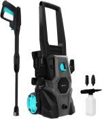 Nettoyeur haute pression 3200 W 225 bars 540 l/h – 1400 W, 2 buses + bouteille de savon