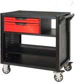 Servante d’atelier vide 5 tiroirs avec fermeture centralisée