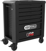 Servante d’atelier vide 6 tiroirs plateau galvanisé fermeture centralisée