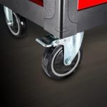 Servante atelier 6 tiroirs avec 112 outils et fermeture centralisée