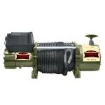 Treuil électrique 12V 7257 kg câble acier 31 m télécommande sans fil