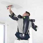 Scie à onglets radiale 230 V 1200 W lame 216 mm projecteur LED équerre d’angle