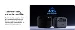 Station électrique portable 2073,6 Wh 2600 W