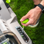 Tondeuse sans fil 37 cm 2×20 V avec bac et mulching