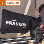 Scie à onglet coulissante multi-matériaux 255 mm 2000 W biseau 0–45° onglet 50–50°