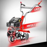 Motobineuse thermique ELEM Garden Technic 139 cc 59 cm 6 fraises