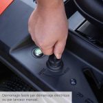 Tondeuse autoportée thermique 61 cm bac 150 L hauteur 35 à 75 mm