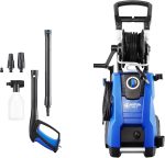 Nettoyeur haute pression 145 bar 2100 W avec tuyau 9 m et accessoires – E145.4