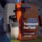 Débroussailleuse à gaz 22 cc 43,2 cm arbre droit