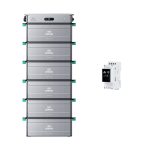 Système de stockage d’énergie AC 2400 W avec 3 batteries – SF2400AC+6*AB3000X