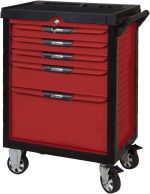 Servante d’atelier vide 5 tiroirs avec fermeture centralisée