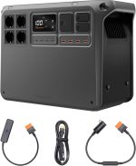 Station électrique portable 2048 Wh 3000 W avec recharge 45 min – Power 2000+Car Charger