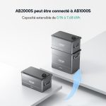 Batterie solaire 1920 Wh extensible à 7680 Wh IP65 auto-chauffante