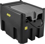 VEVOR Réservoir Diesel Portable 439 L Cuve de Ravitaillement Polyéthylène Rouge avec Pompe Transfert 12 V Jauge de Carburant Tuyau 4 m Buse Ravitaillement pour Véhicule Appareils Agriculture Industrie