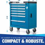 Servante d’atelier 7 tiroirs avec 247 outils