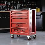 Servante d’atelier vide 5 tiroirs avec fermeture centralisée