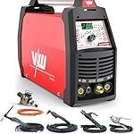 Poste à souder TIG AC/DC 200 A MMA 170 A fonction impulsion amorçage HF mémoire 9 tâches 230 V torche WP-26