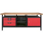 Composition d’outils 6 tiroirs 428 pièces pour servante d’atelier