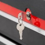 Servante d’atelier 7 tiroirs charge 150 kg 69,6 x 47,2 x 97,6 cm verrouillage central roues avec freins