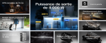 Station électrique portable 4096 Wh 4000 W 230 V extensible à 12 kWh