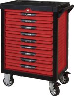 Servante d’atelier vide 5 tiroirs avec fermeture centralisée