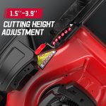 Tondeuse à gazon thermique poussée 53,3 cm 125 cc