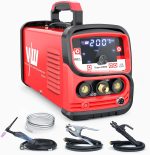 Poste à souder TIG avec 200 ampères et fonction de soudage à l'électrode 170 ampères | Fonction d'impulsion – pré- et post-écoulement de gaz – onduleur – IGBT – Tokyo 2300 de Vector Welding