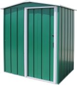 Abri de jardin en métal 9,16 m2 portes coulissantes ventilation