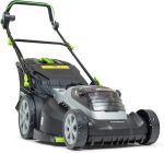 Tondeuse sans fil 37 cm 2×20 V avec bac et mulching – 18V 44cm Lawnmower